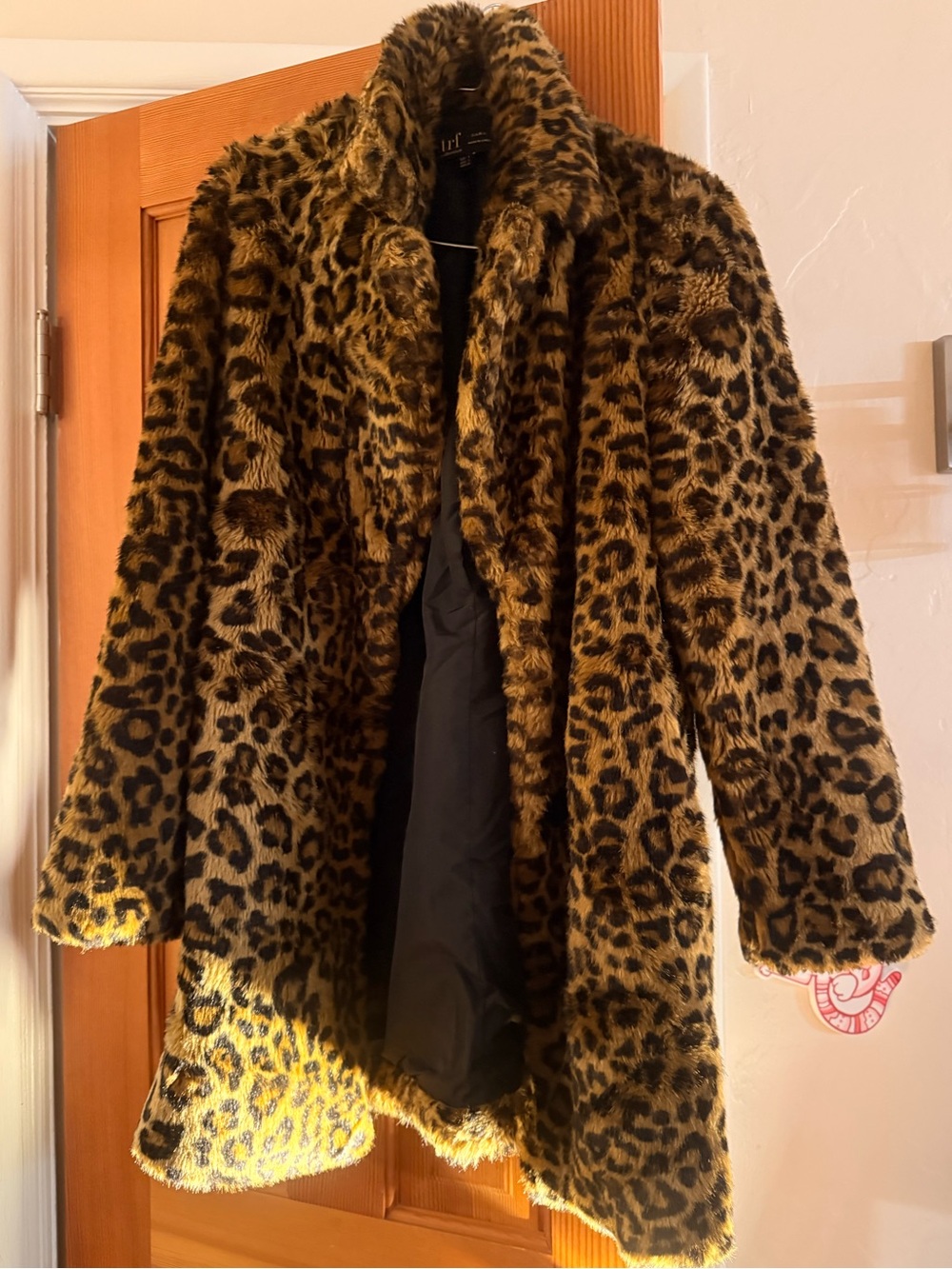 Zara Leopard Animal Print  Coat in Brown and Black Ted collection